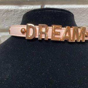 BCBGeneration Rose gold and pink bracelet.